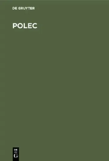 Cover of Polec