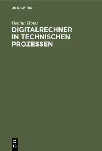 Cover of Digitalrechner in technischen Prozessen