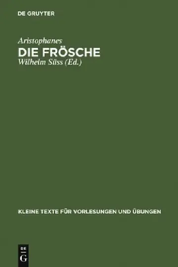 Cover of Die Frösche