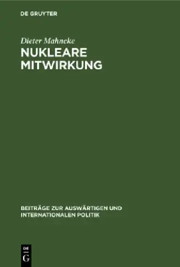 Cover of Nukleare Mitwirkung