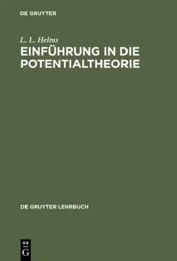 Cover of Einführung in Die Potentialtheorie