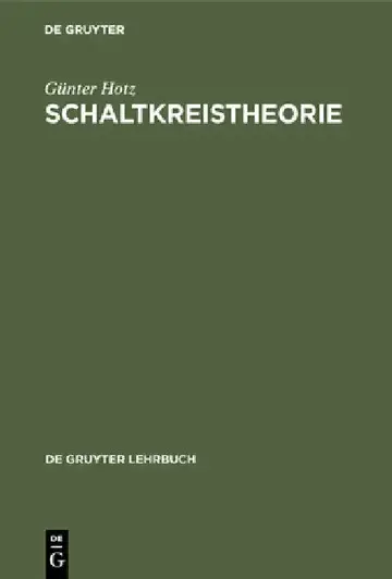 Cover of Schaltkreistheorie
