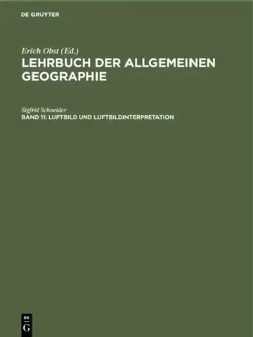 Cover of Luftbild und Luftbildinterpretation