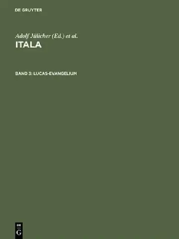 Cover of Lucas-Evangelium