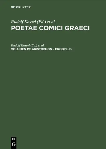 Cover of Aristophon - Crobylus