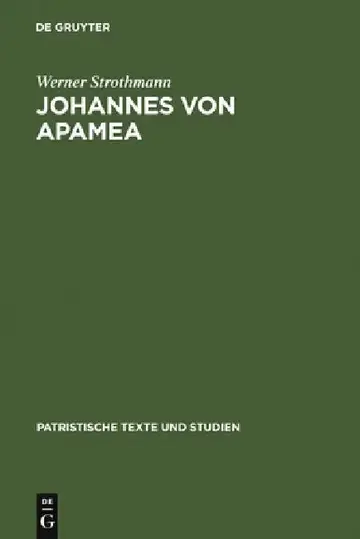 Cover of Johannes Von Apamea