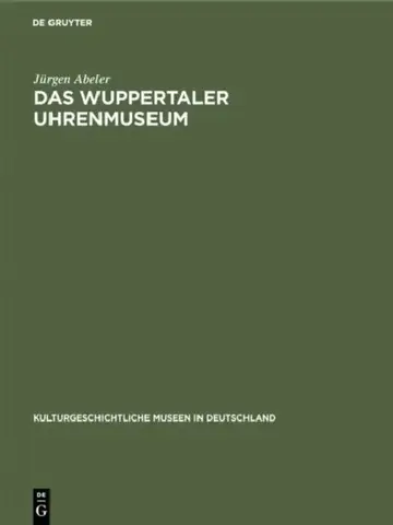 Cover of Das Wuppertaler Uhrenmuseum