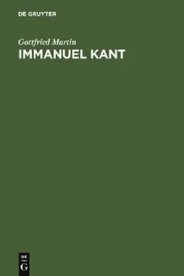 Cover of Immanuel Kant