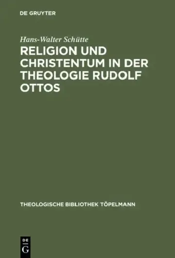 Cover of Religion und Christentum in der Theologie Rudolf Ottos