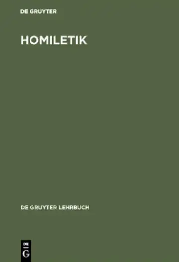 Cover of Homiletik