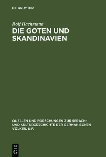 Cover of Die Goten und Skandinavien