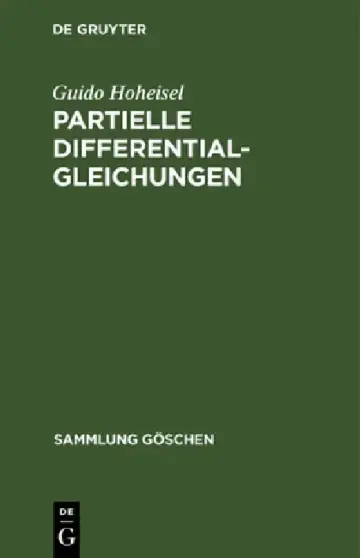 Cover of Partielle Differentialgleichungen