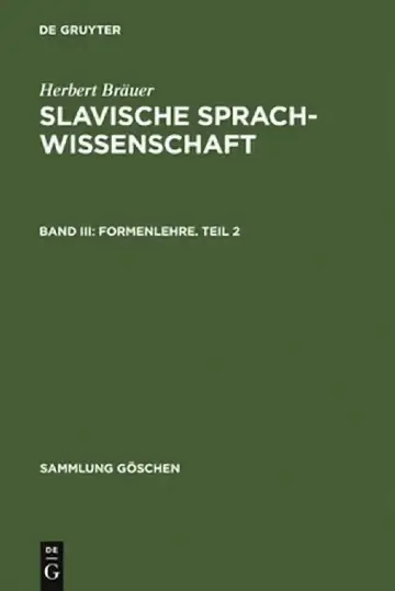 Cover of Formenlehre. Teil 2