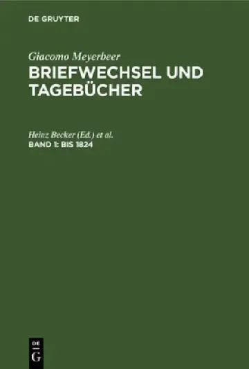 Cover of Bis 1824
