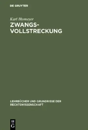Cover of Zwangsvollstreckung