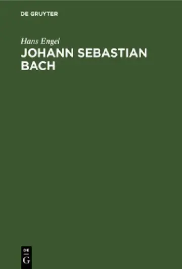 Cover of Johann Sebastian Bach