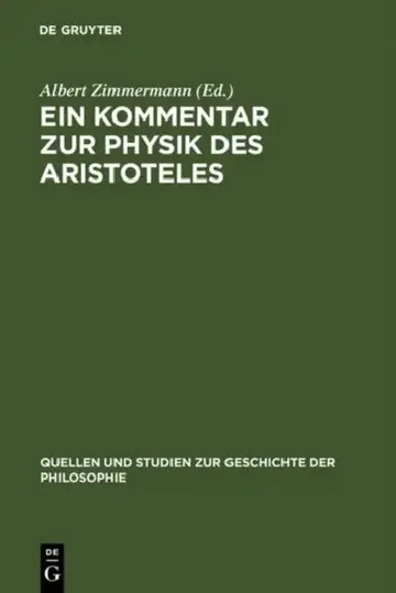 Cover of Ein Kommentar Zur Physik Des Aristoteles