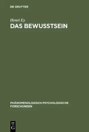 Cover of Das Bewusstsein