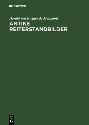 Cover of Antike Reiterstandbilder