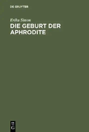 Cover of Die Geburt der Aphrodite