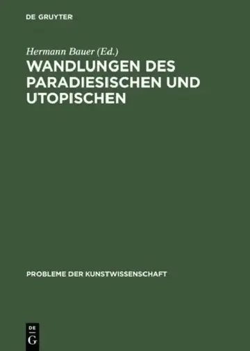 Cover of Wandlungen des Paradiesischen und Utopischen