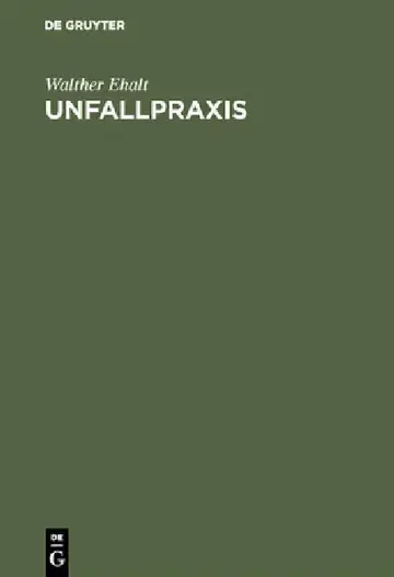 Cover of Unfallpraxis