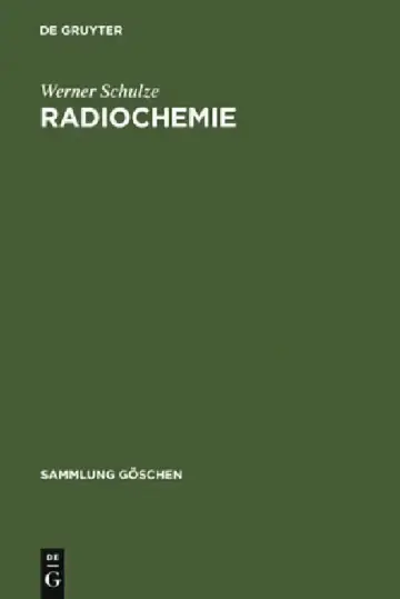 Cover of Radiochemie