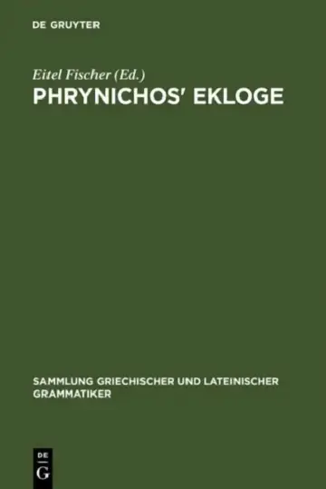 Cover of Phrynichos' Ekloge