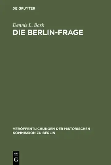 Cover of Die Berlin-Frage