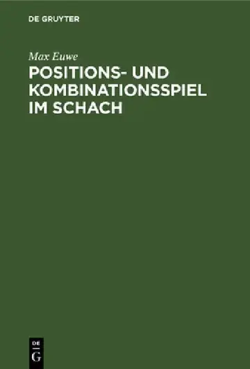 Cover of Positions- Und Kombinationsspiel Im Schach
