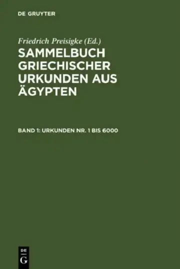 Cover of Urkunden Nr. 1 bis 6000