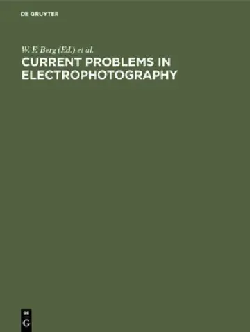 Cover of Current Problems in Electrophotography