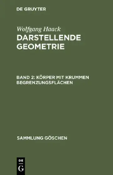 Cover of Körper mit krummen Begrenzungsflächen