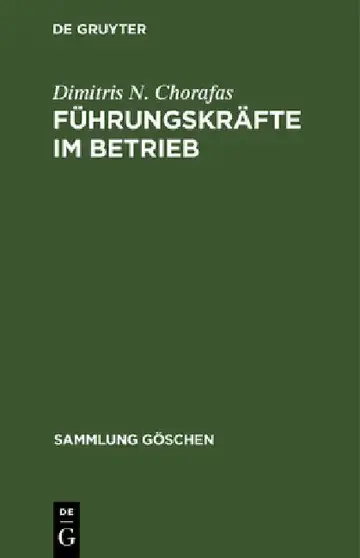Cover of Führungskräfte im Betrieb