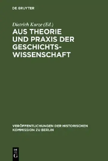 Cover of Aus Theorie Und PRAXIS Der Geschichtswissenschaft