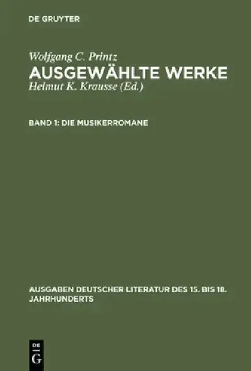 Cover of Die Musikerromane
