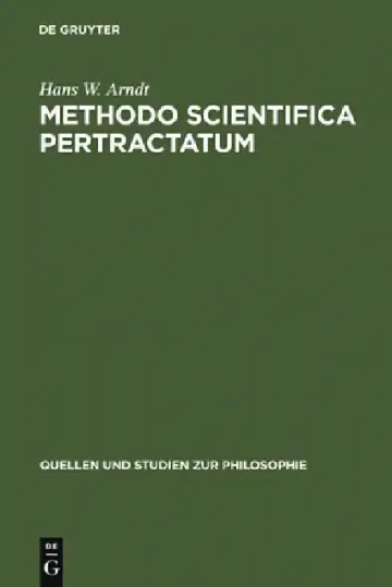 Cover of Methodo scientifica pertractatum