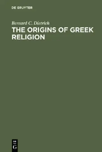Cover of The Origins of Greek Religion