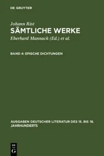 Cover of Epische Dichtungen