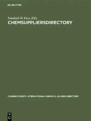 Cover of Chemsuppliersdirectory