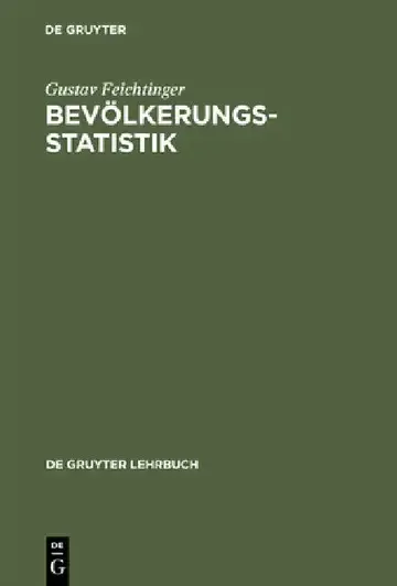 Cover of Bevölkerungsstatistik