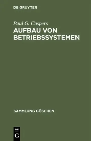 Cover of Aufbau von Betriebssystemen