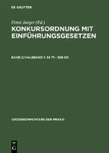 Cover of §§ 71 - 206 Ko