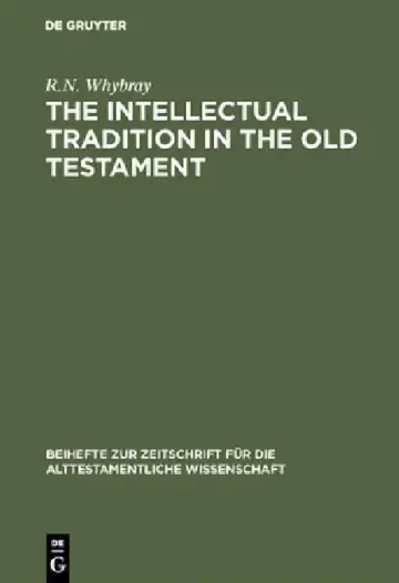 Cover of The Intellectual Tradition in the Old Testament