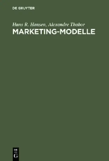 Cover of Marketing-Modelle