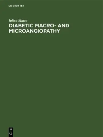 Cover of Diabetic Macro- And Microangiopathy