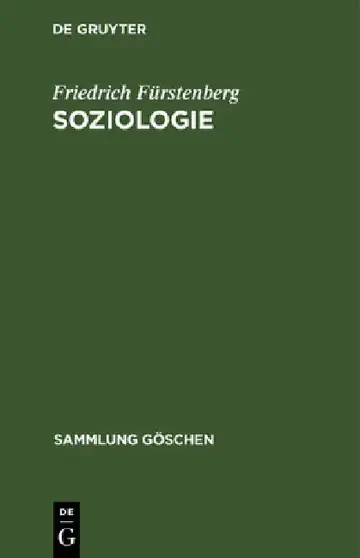 Cover of Soziologie