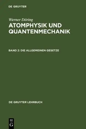 Cover of Die allgemeinen Gesetze