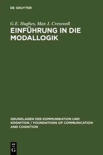 Cover of Einführung in Die Modallogik