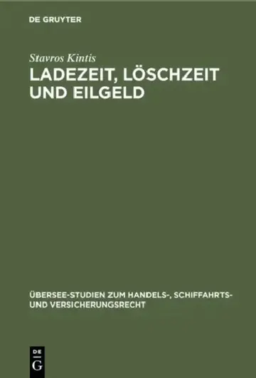 Cover of Ladezeit, Löschzeit und Eilgeld
